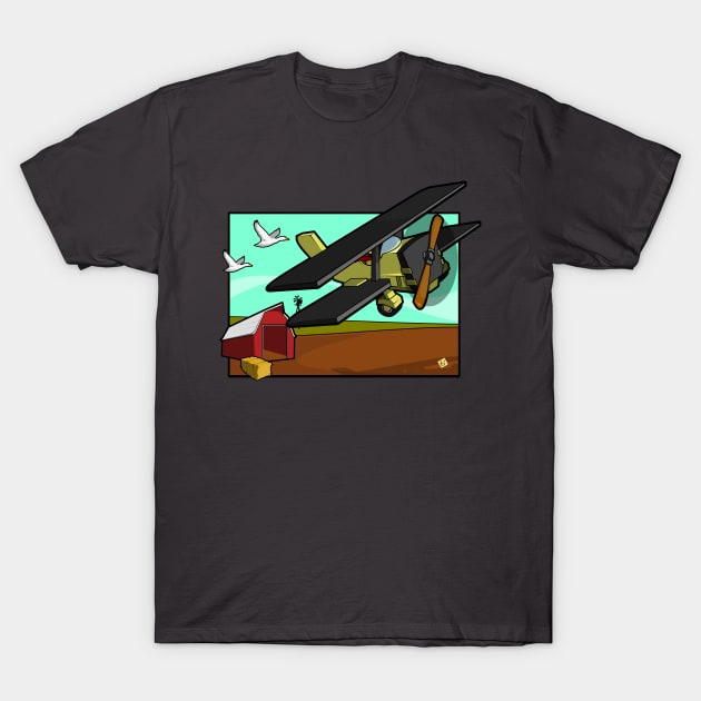 Storming some barns T-Shirt by vhzc